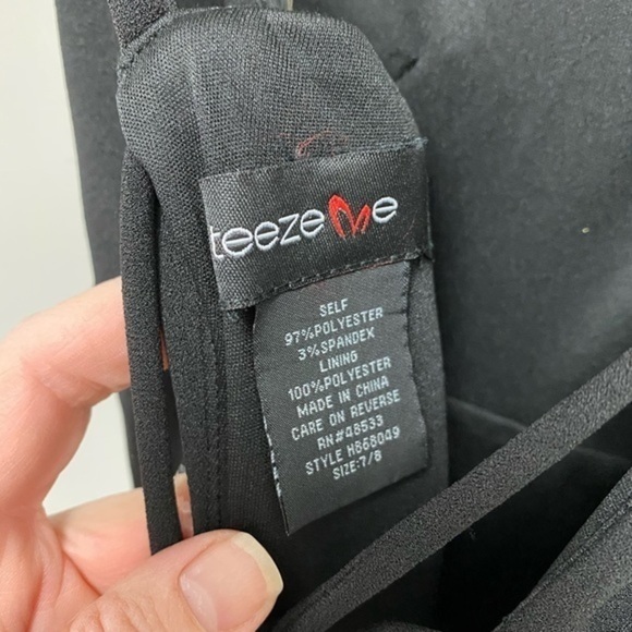 Teeze Me Spaghetti Strap Strappy Back Tie Jumpsuit - Picture 8 of 9